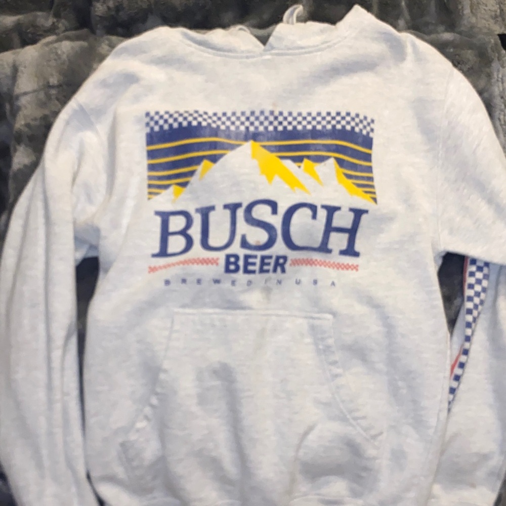 Men's vintage BUSCH BEER hoodie